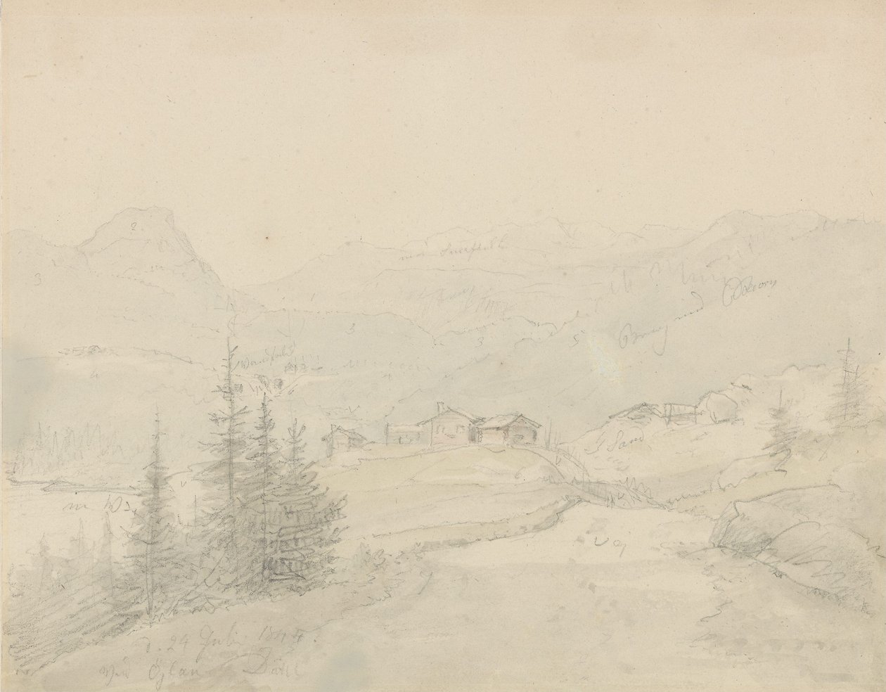 Från Øylo i Valdres av Johan Christian Dahl