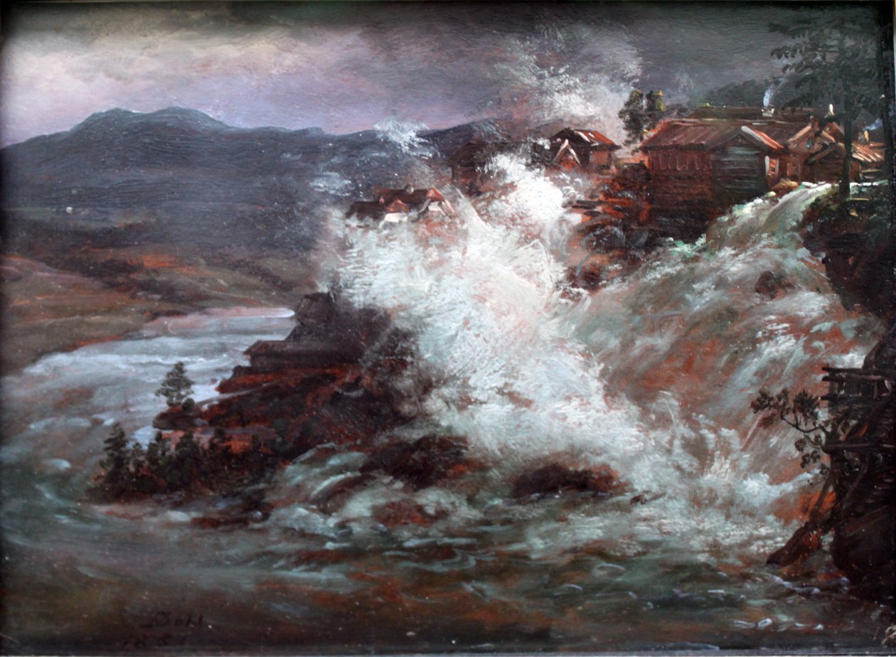 Tyska: Vattenfall i Norge Vattenfall i Norge av Johan Christian Dahl