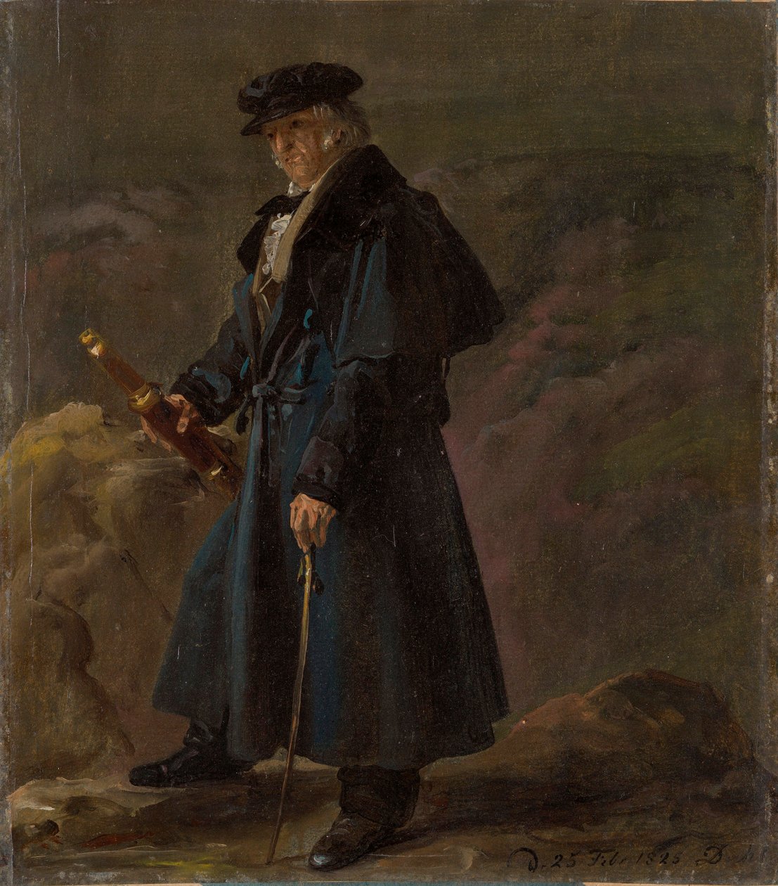"" Portrait du general polonais Karol Kniaziewicz av Johan Christian Dahl