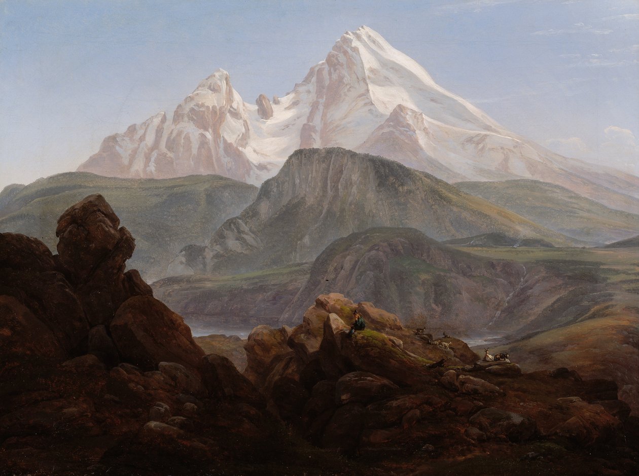 Watzmannen av Johan Christian Dahl