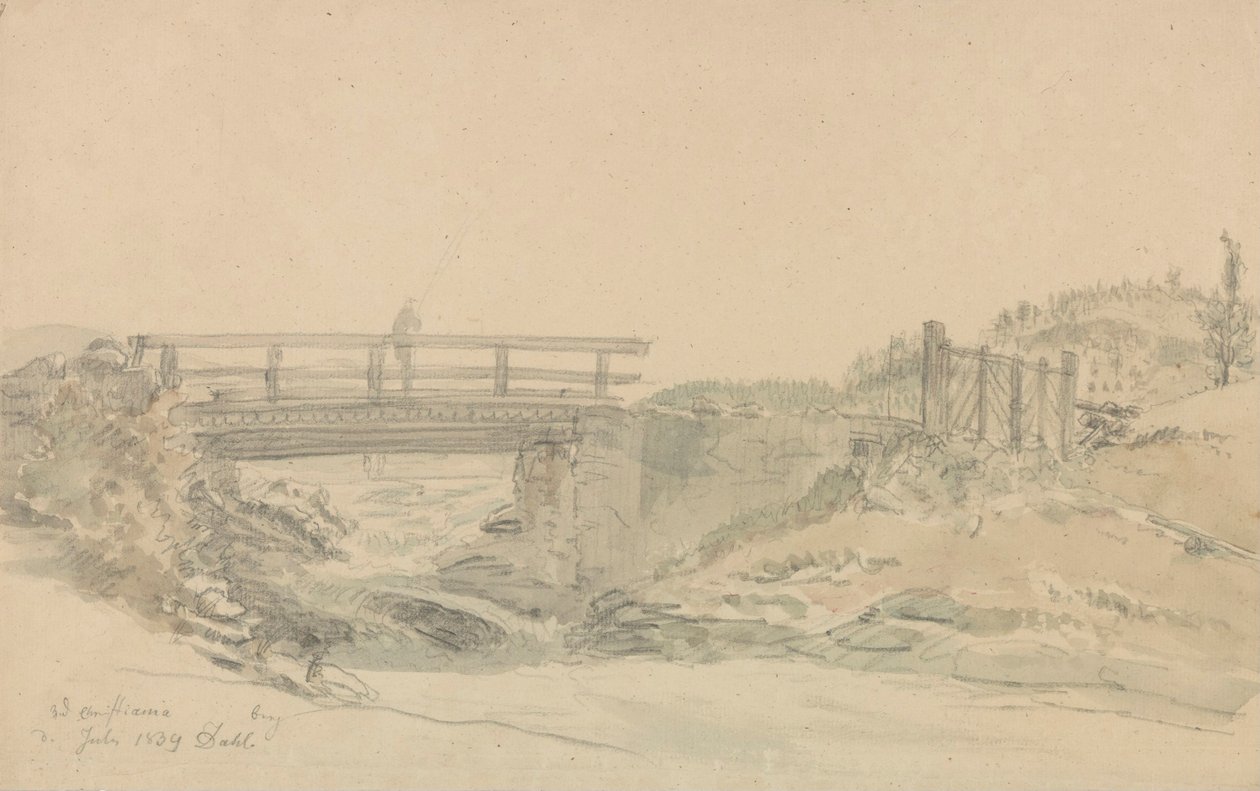 Vid Christiania av Johan Christian Dahl