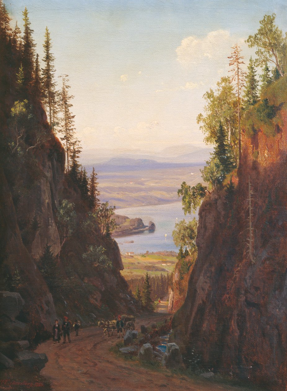 Landskap Från Krokkleiva av Johan Fredrik Eckersberg