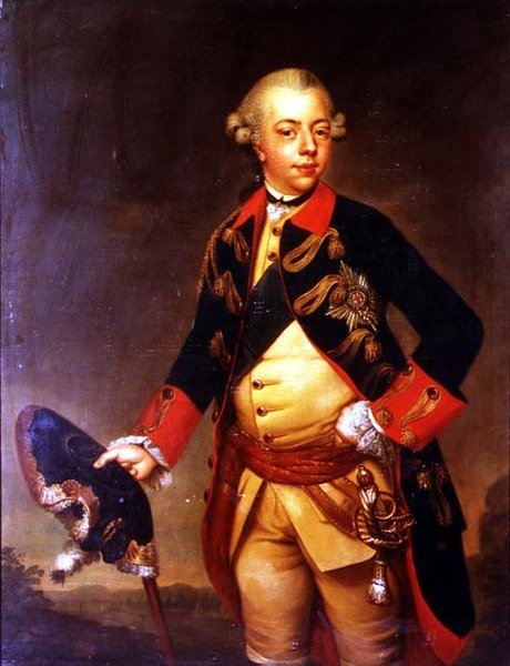 Porträtt av William V av Nassau-Dietz, Prince of Orange av Johan Georg