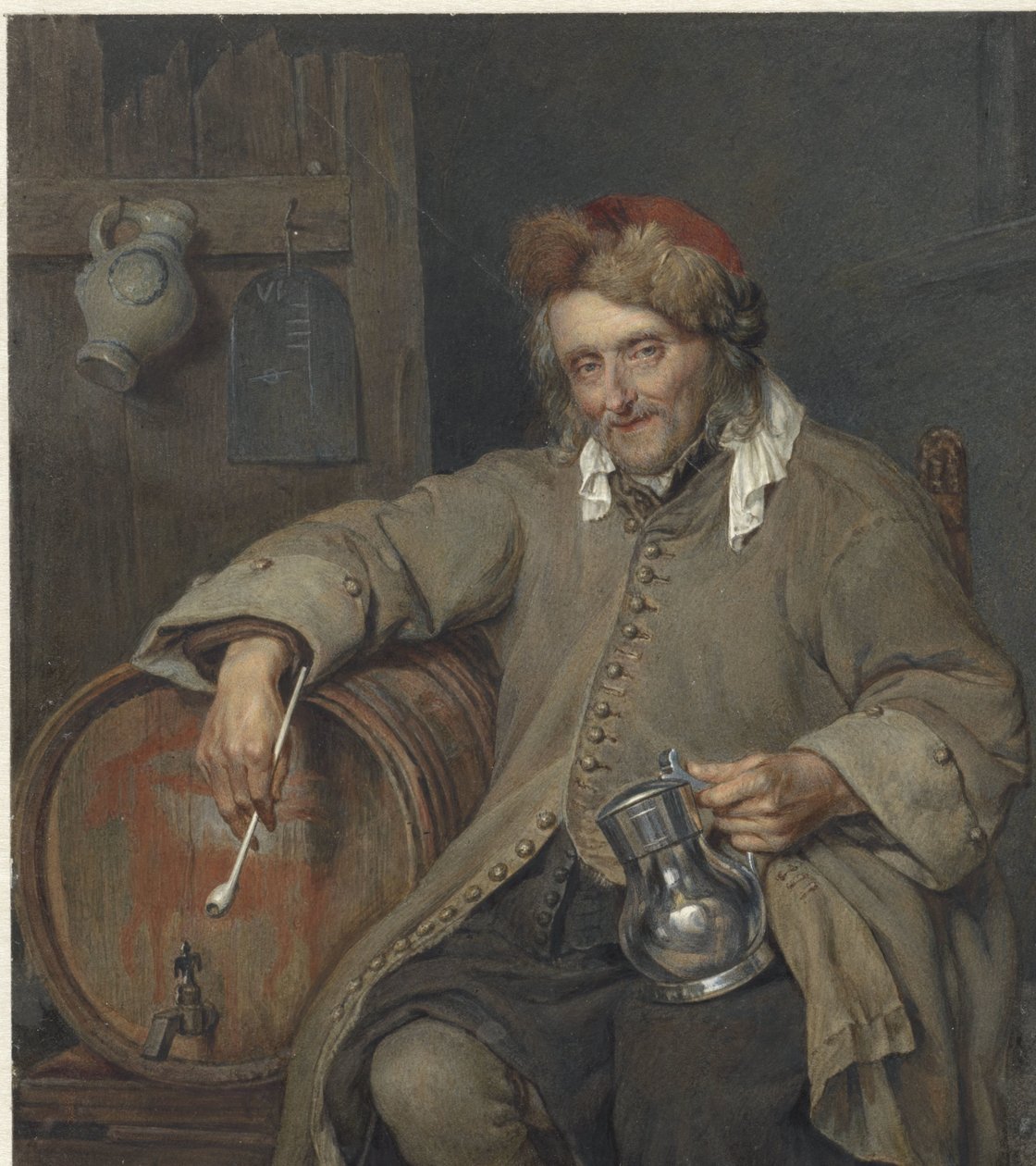 Den gamle drinkaren av Johan Heinrich Neuman