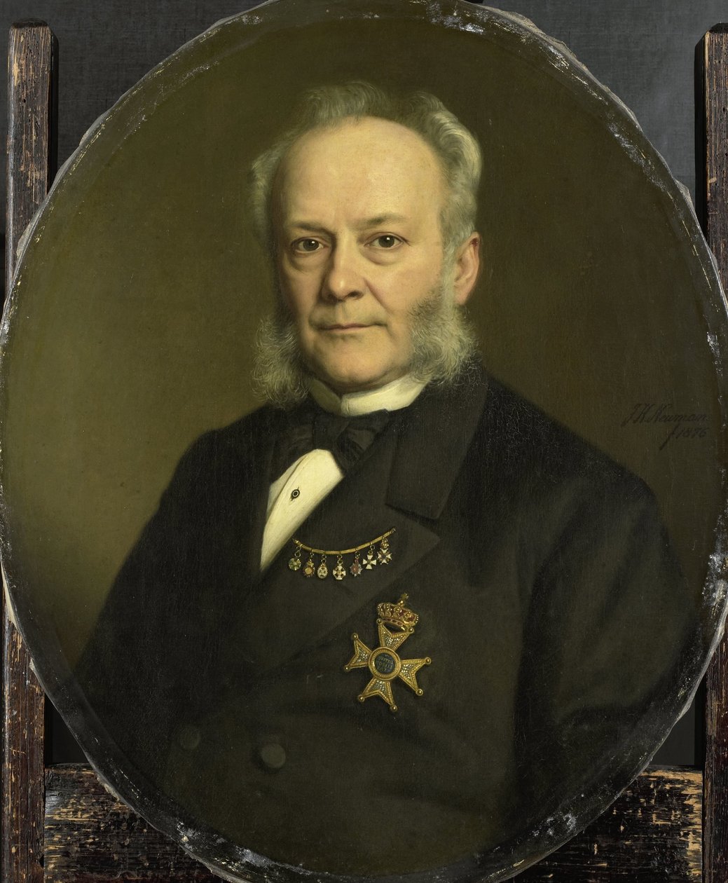 Pieter Mijer (1812-81). Generalguvernör i Nederländska Ostindien av Johan Heinrich Neuman
