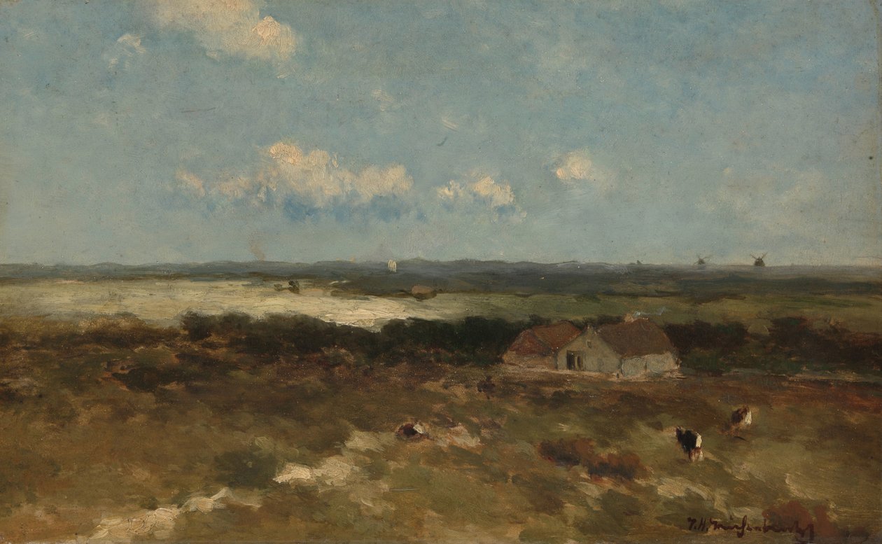 Dune landskap av Johan Hendrik Weissenbruch