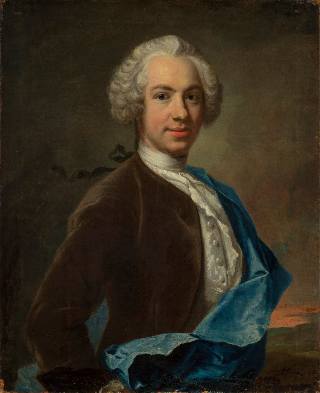 Rådets sekreterare Carl Fredrik Eckleff av Johan Henrik Scheffel