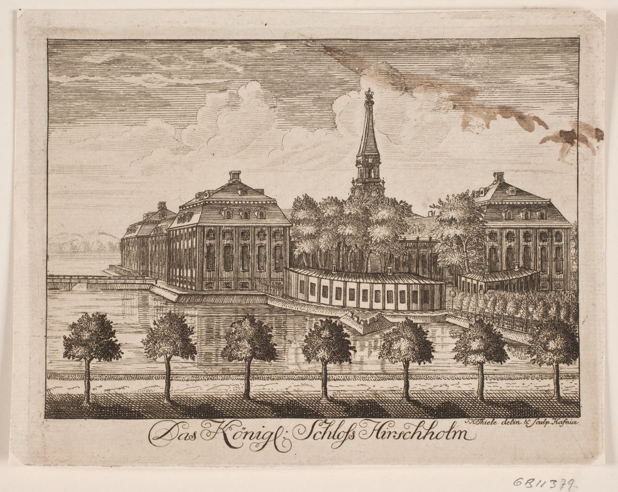Hørsholms slott av Johan Herman Thiele