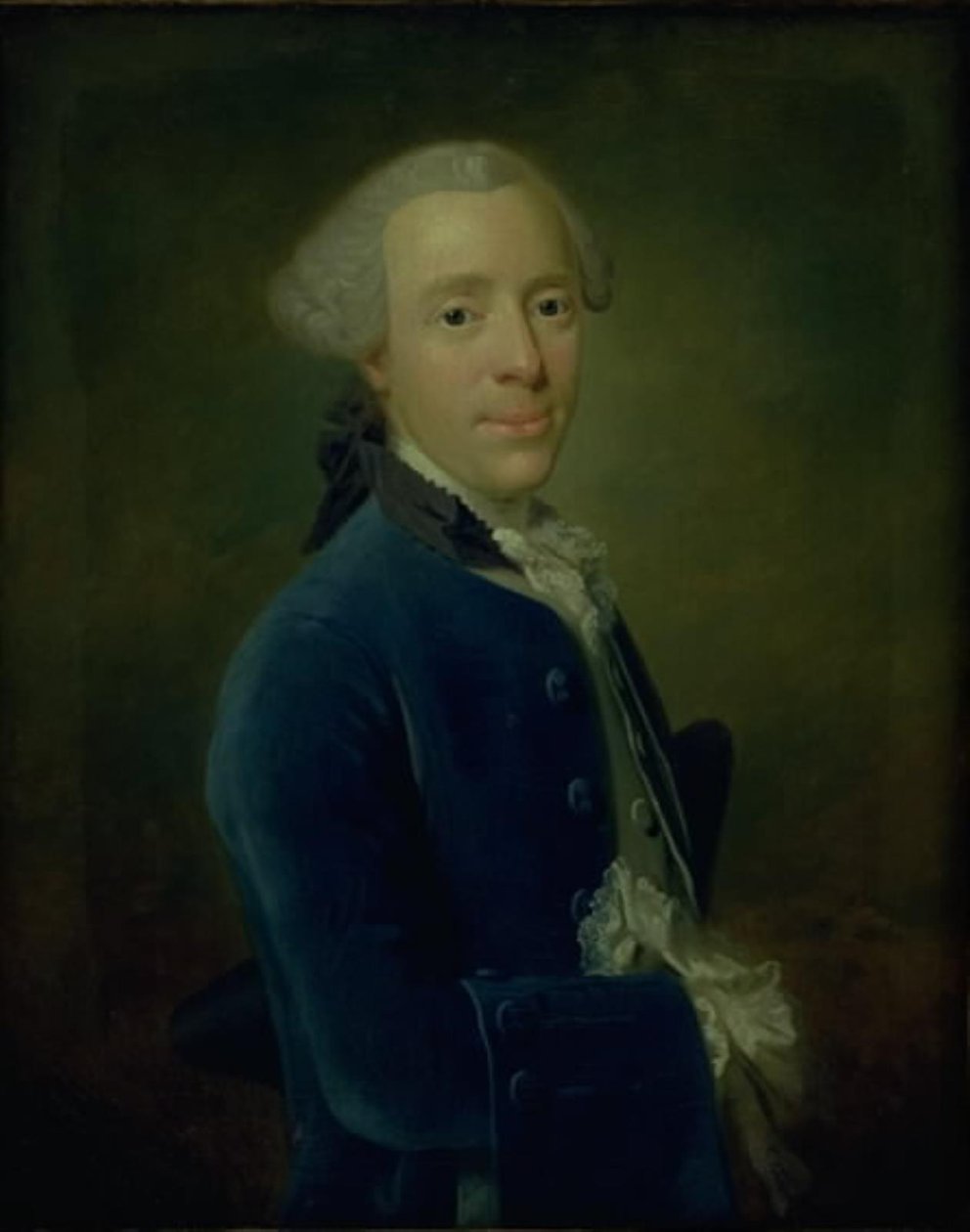 Porträtt av statsråd Johan Henrik Kirchhoff av Johan Hörner