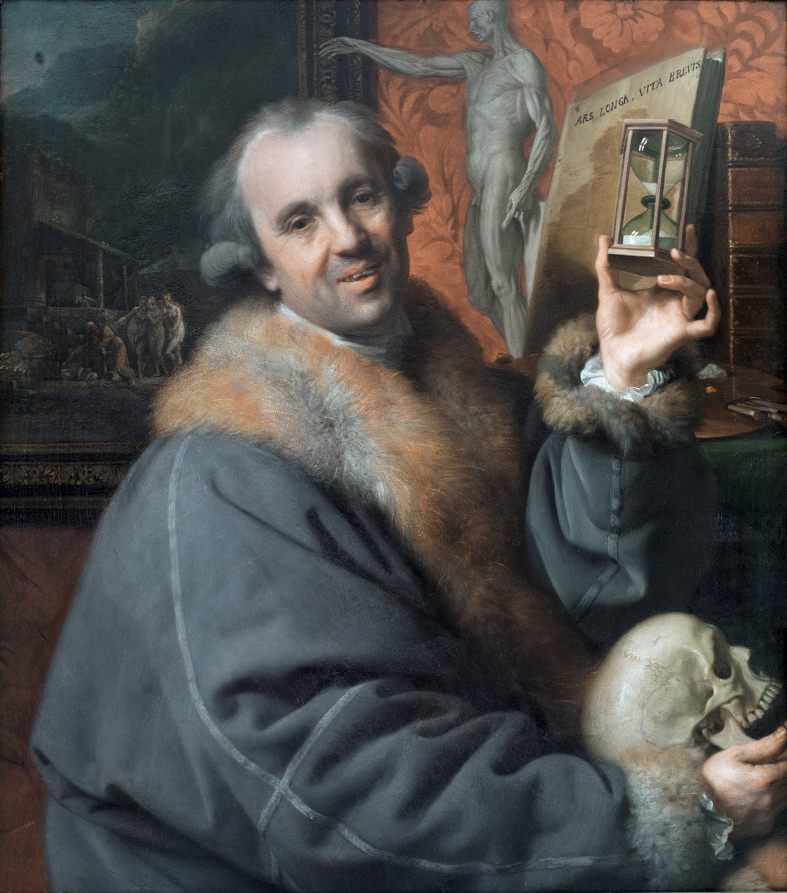 Självporträtt, ca 1776 av Johan Joseph Zoffany