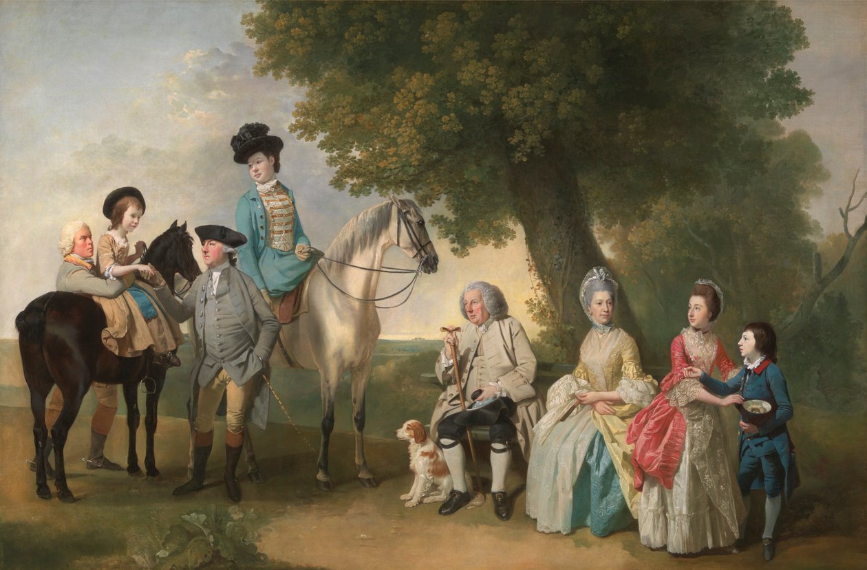 Familjen Drummond av Johan Joseph Zoffany RA