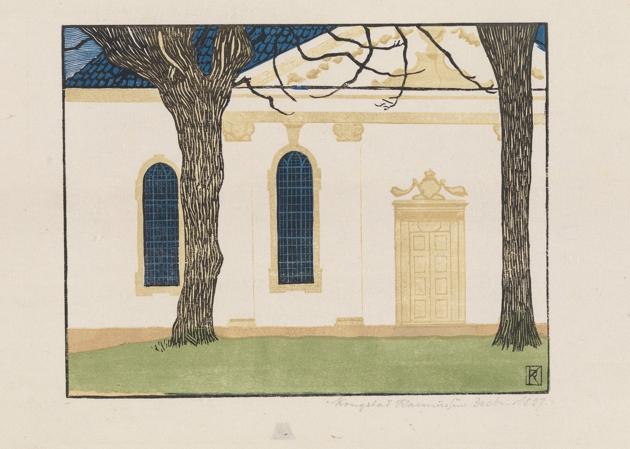 Fredensborgs slottskyrka av Johan Kristian Kongstad
