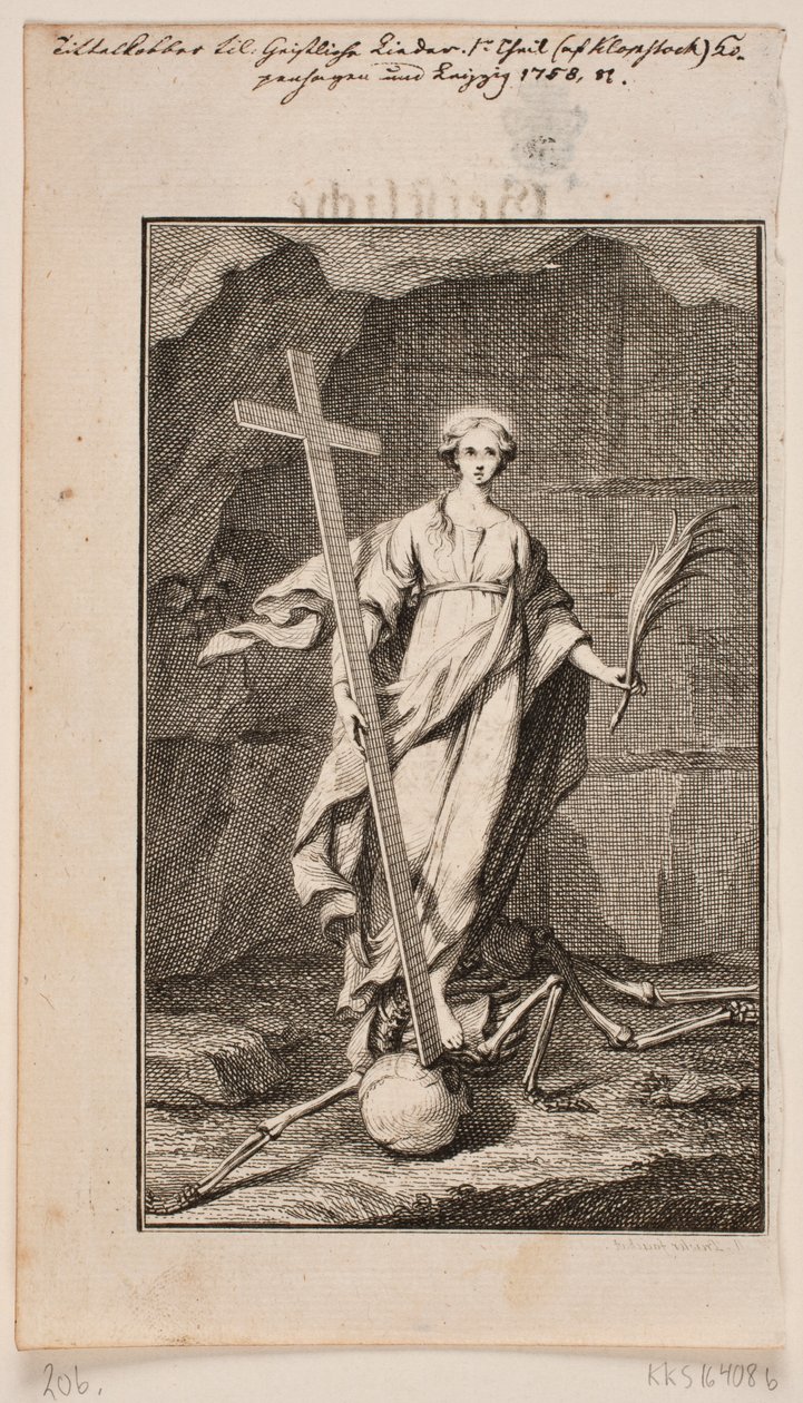 "religioner". Titel Kobber til Spiritual Songs av Johan Martin Preisler