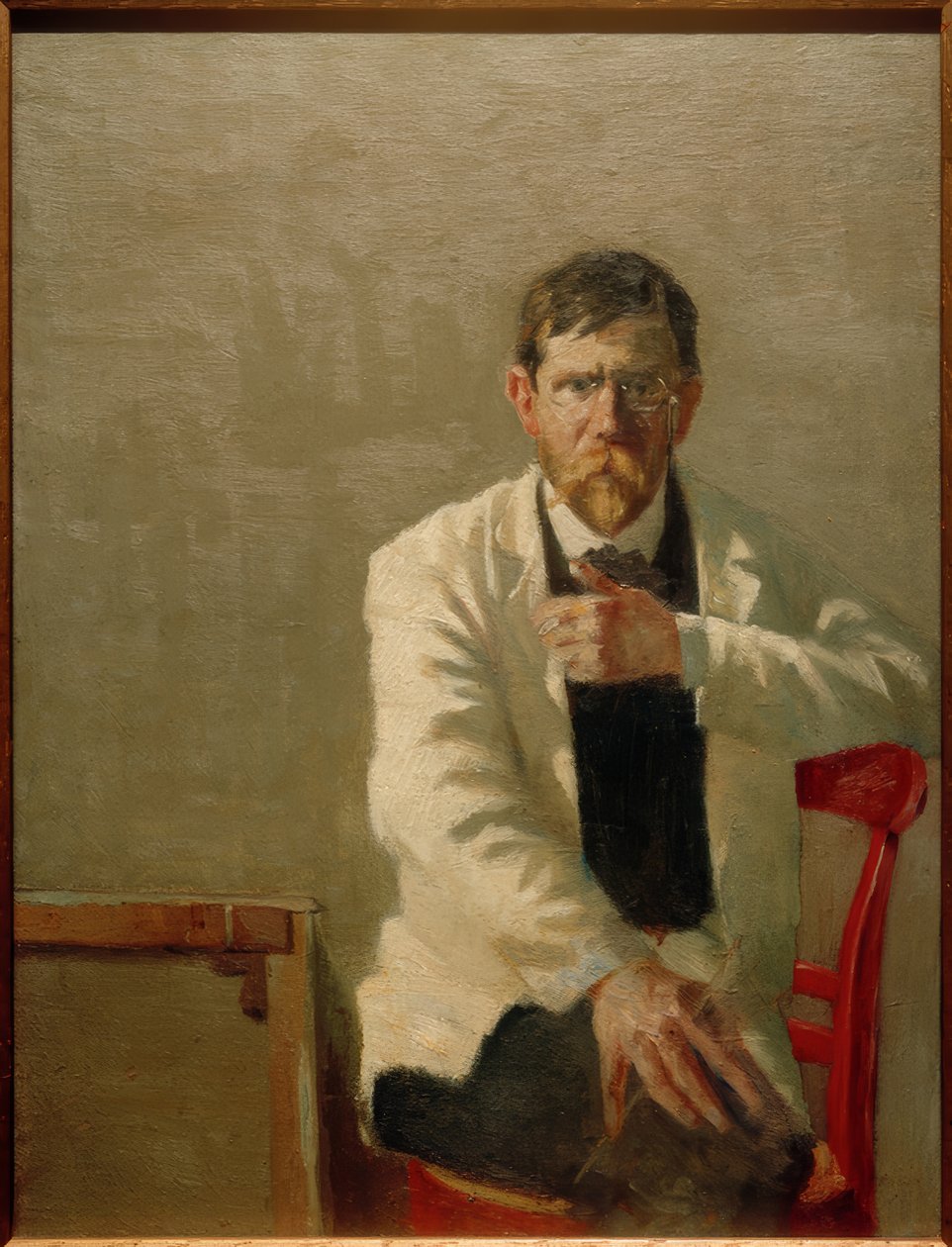 Självporträtt av Johan Rohde