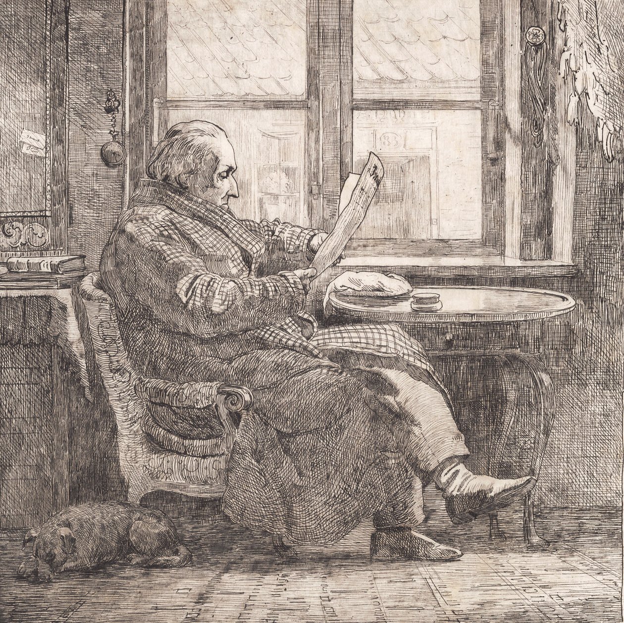Domare Emanuel Bonnevie av Johan Thomas Lundbye