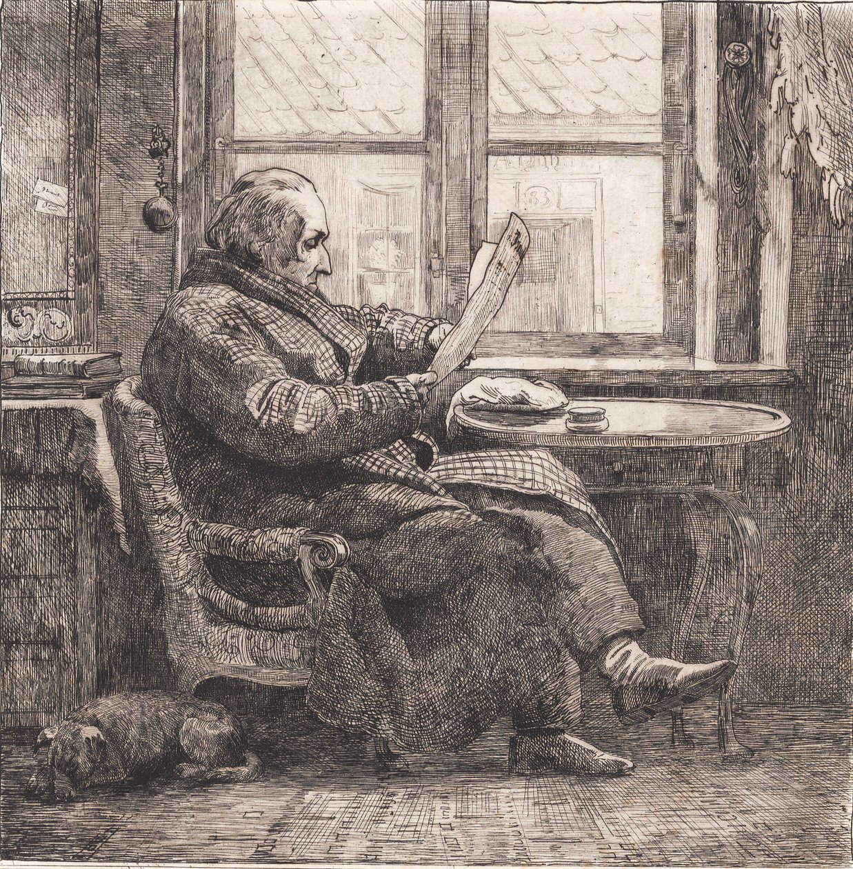 Domare Emanuel Bonnevie av Johan Thomas Lundbye