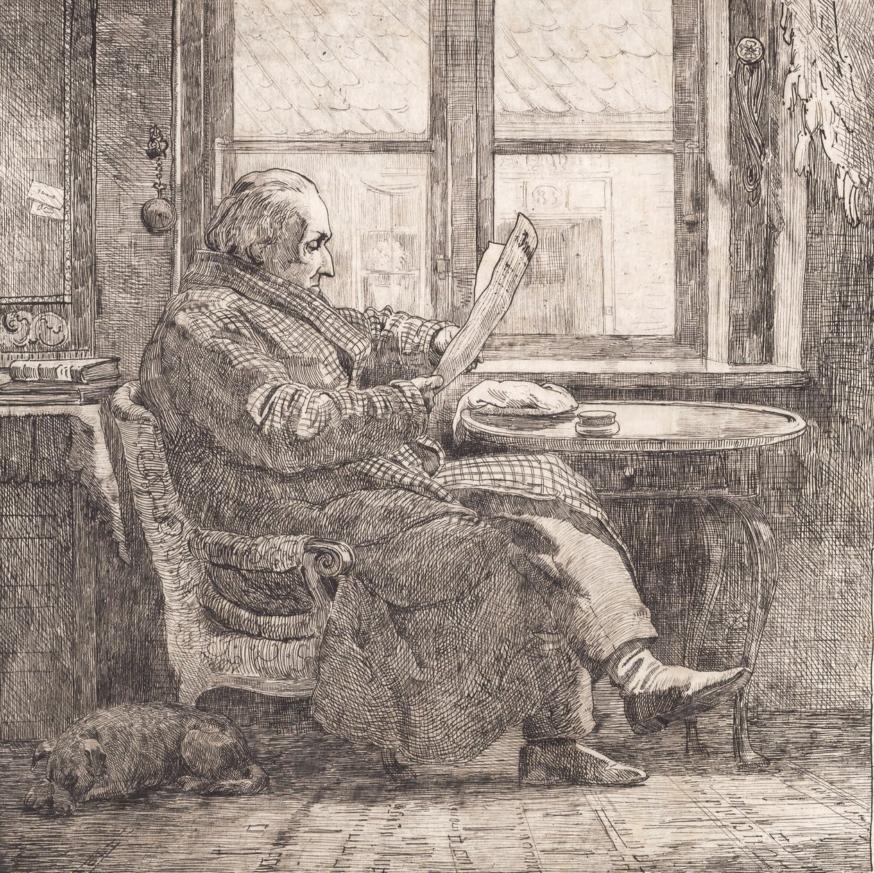 Domare Emanuel Bonnevie av Johan Thomas Lundbye