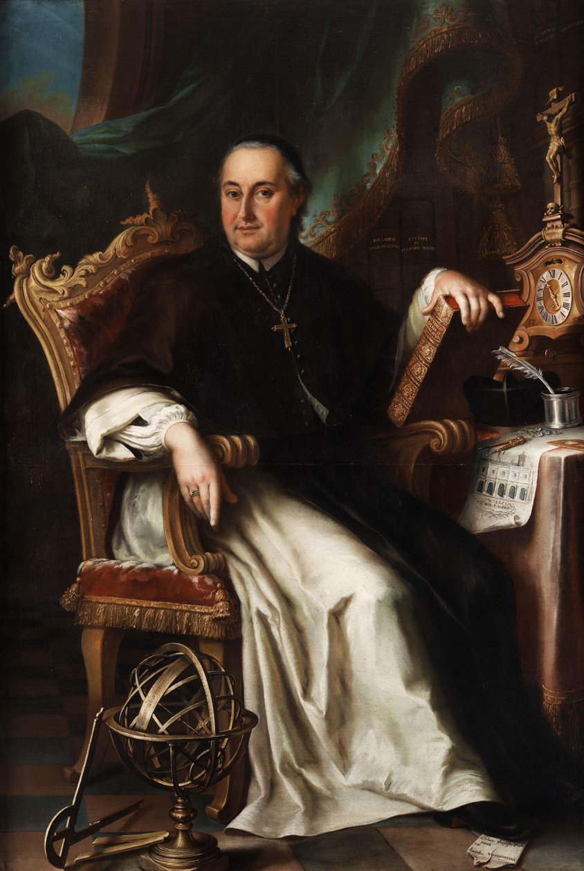 Porträtt av Felice Nerini av Johann Baptist Baader