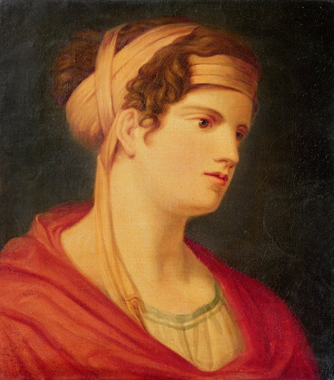 Countess Therese Brunswick (1775-1861) swed av Johann Baptist Edler von Lampi