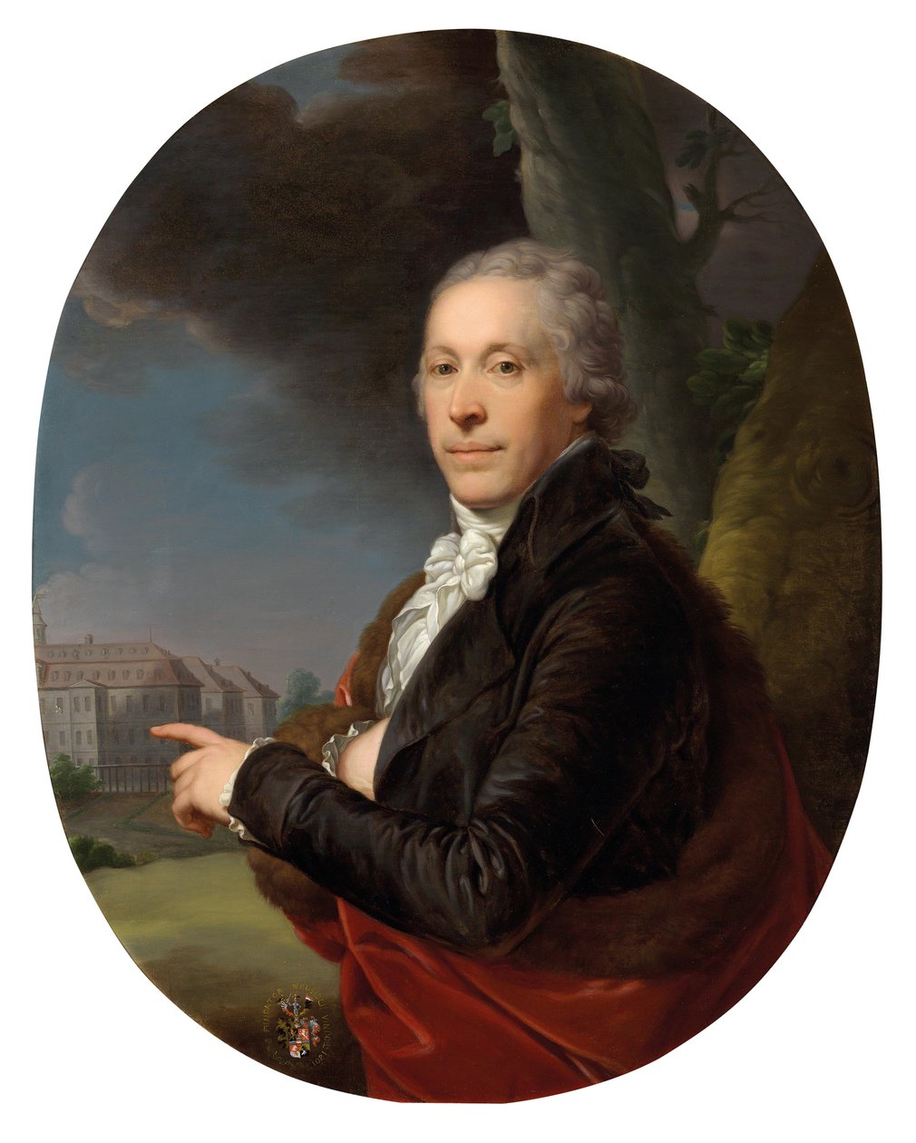 Porträtt av den österrikiska papperstillverkaren Ignaz Theodor Pachner av Johann Baptist von Lampi the Elder