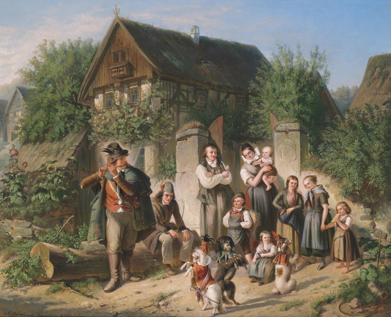 Die Tanzvorführung av Johann Bernhard Schmelzer