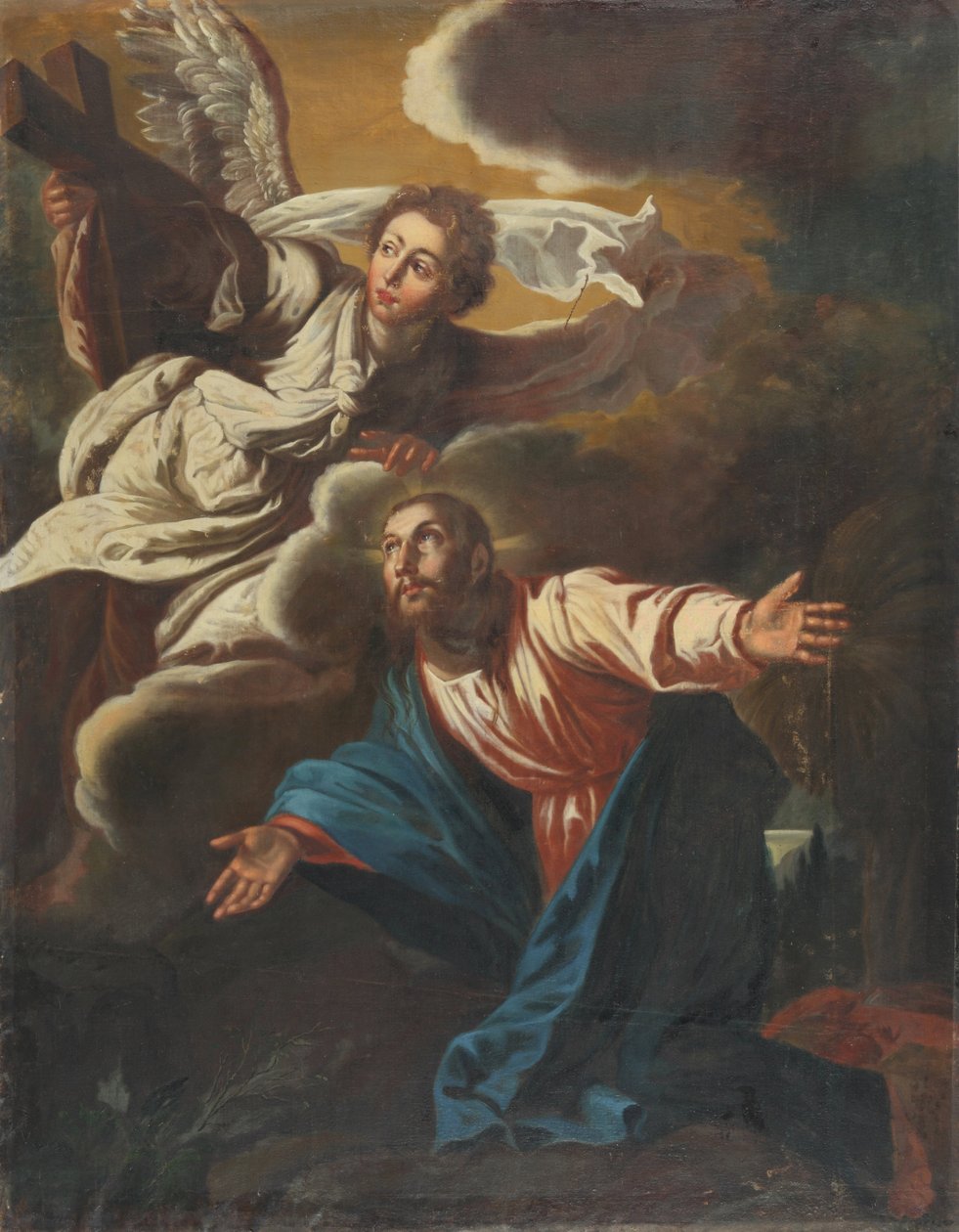 Kristus på Oljeberget av Johann Christian Schröder