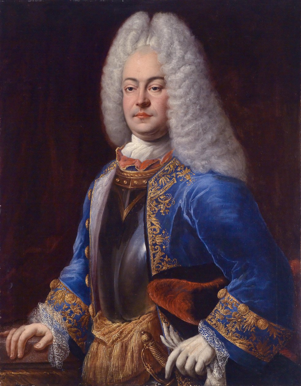 George Albert, Prince of East Frisia (1690-1734) av Johann Conrad Eichler