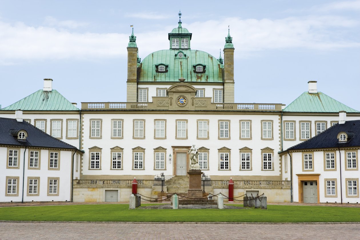 Fredensborgs slott, byggt 1719-22 av Johann Corenlius Krieger