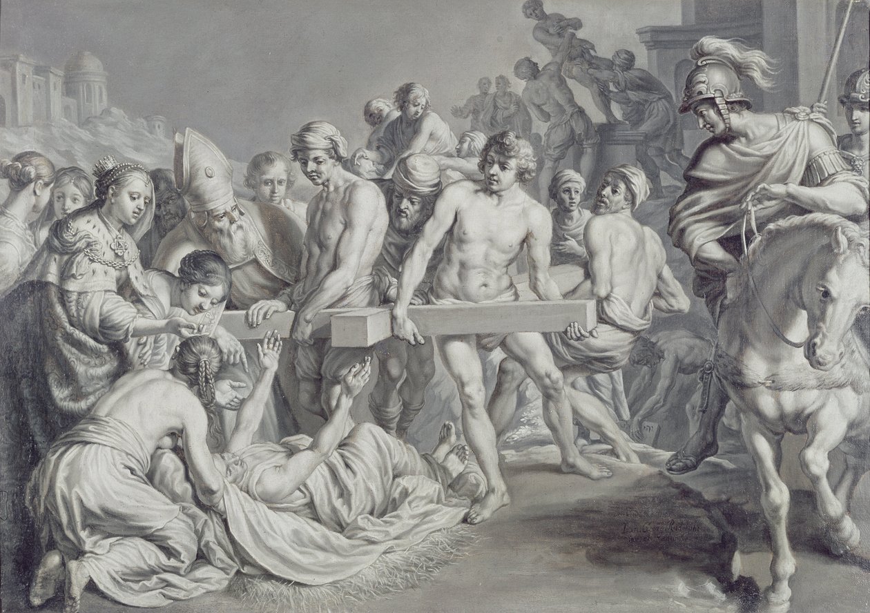 Upptäckten av det sanna korset av Johann Georg Rudolphi