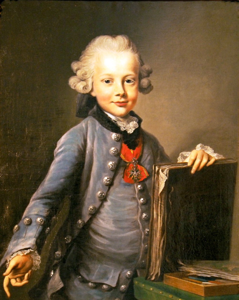 Prins Frederick Ferdinand Constantin av Saxe-Weimar-Eisenach (1758-1793) av Johann Georg Ziesenis