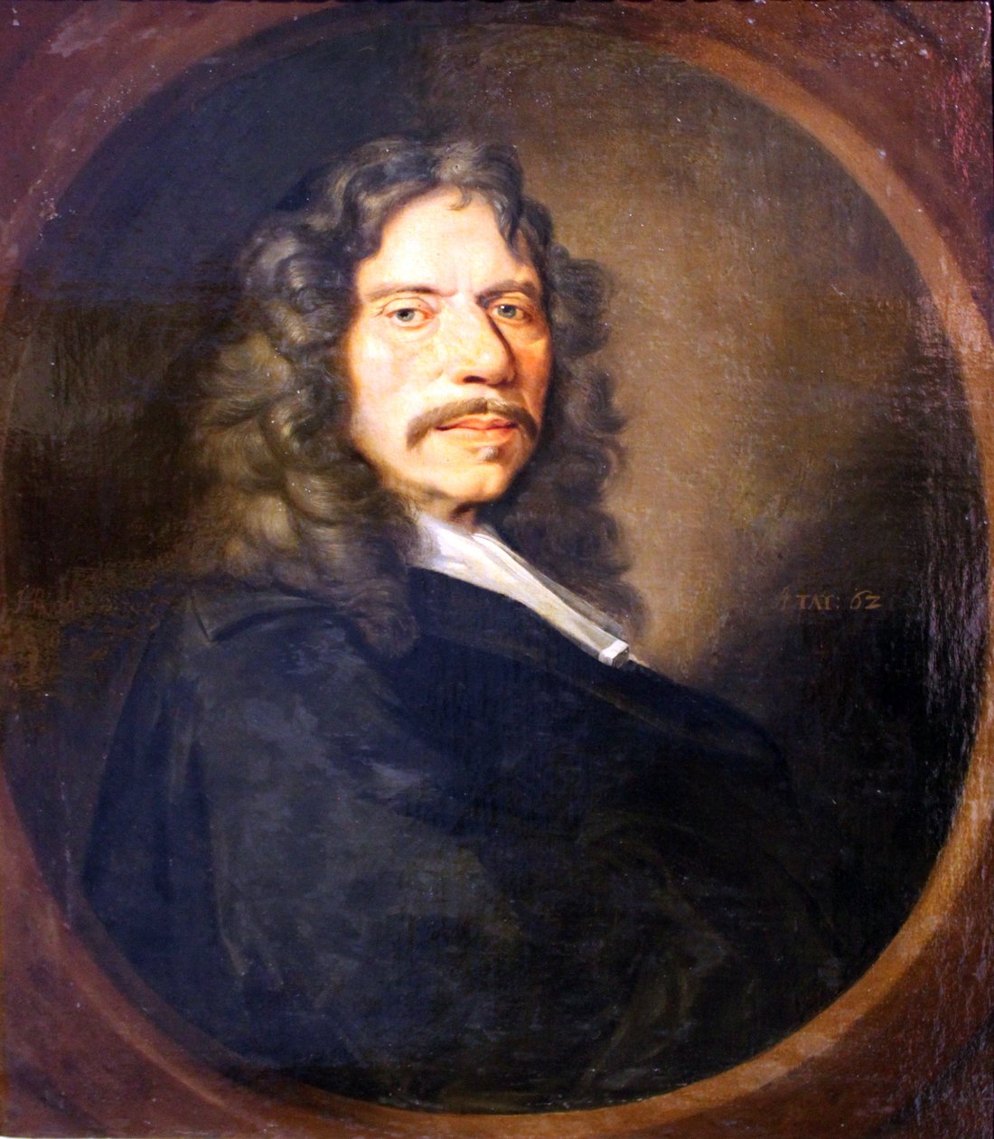 Porträtt av Nicolaus Ruland (1618-1686) av Johann Heinrich Roos