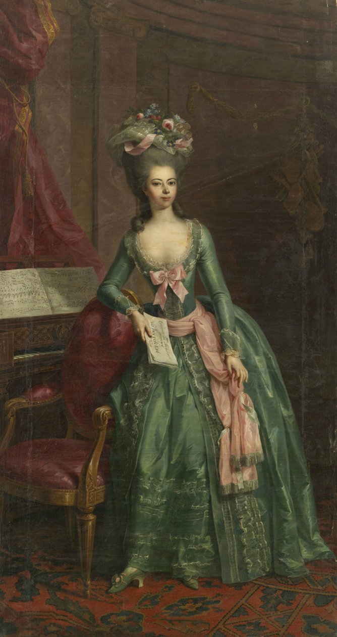 Juliane, prinsessan av Schaumburg-Lippe av Johann Heinrich Tischbein