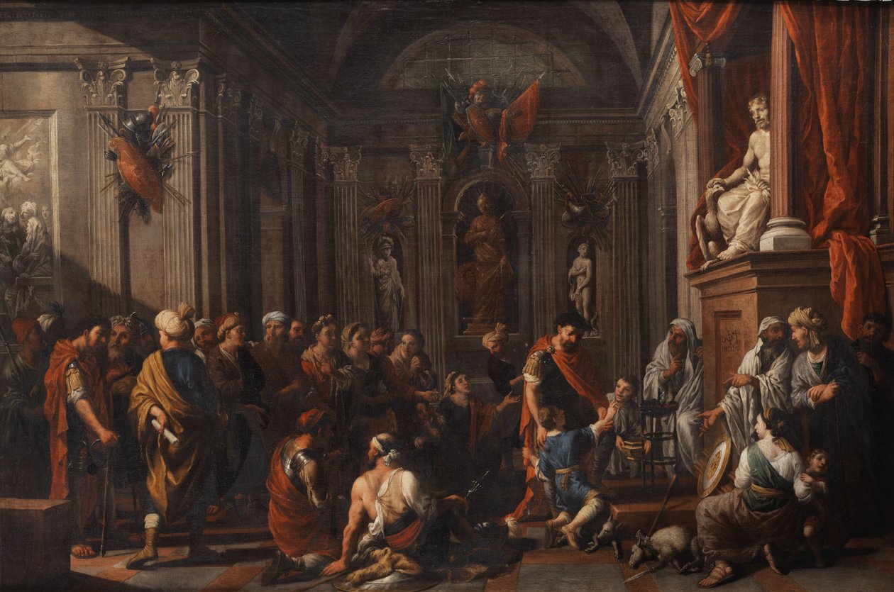 Edscen i Jupiters tempel av Johann Heiss