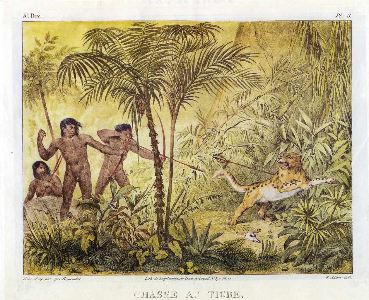 Painting of artist Johann Moritz Rugendas. Original title av Johann Moritz Rugendas