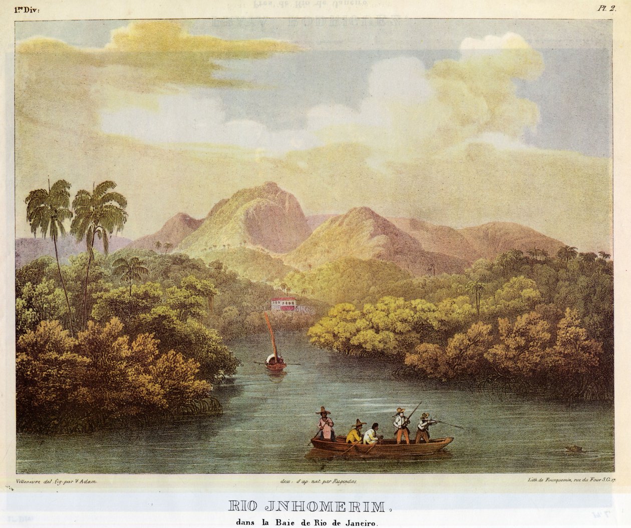 Rio Jnhomerim av Johann Moritz Rugendas