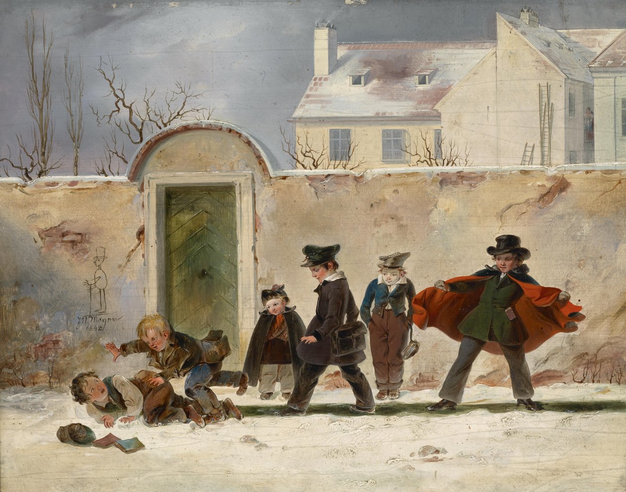 Efter skolan av Johann Nepomuk Mayer