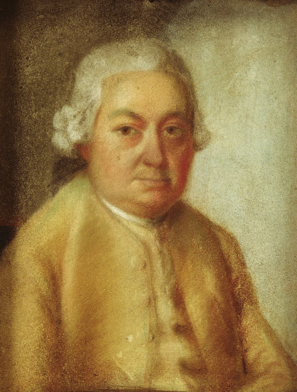Ata o Carl Philipp Emanuel Bach, c.1780 (pastel i luga o pepa)swed av Johann Philipp Bach