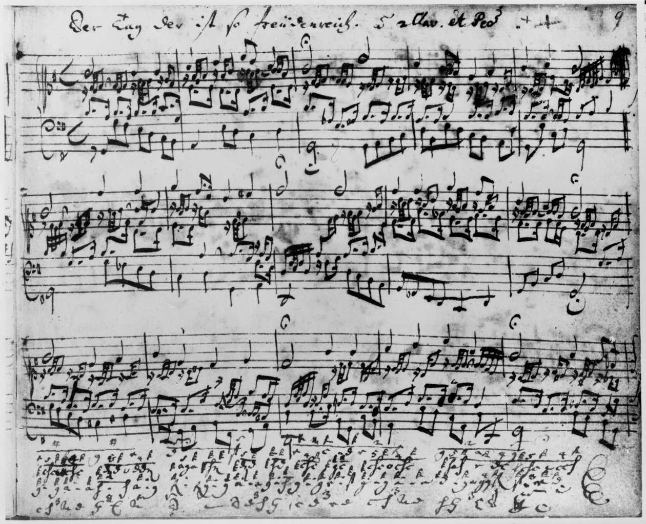 Orgelbuchlein (Samling orgelstycken), Kör, 1713-17 av Johann Sebastian Bach