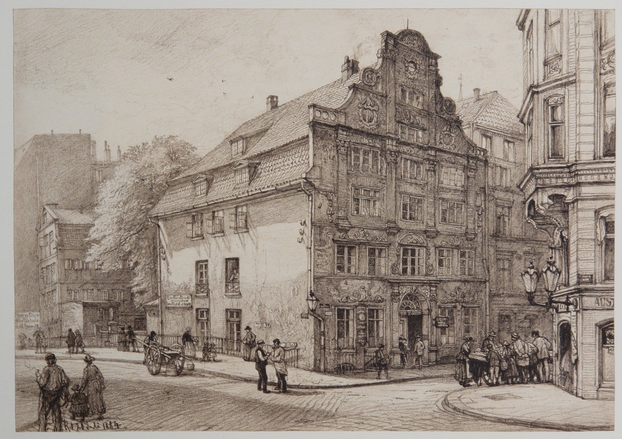 Old-Grödingerstraße-20 av Johann Theobald Riefesell