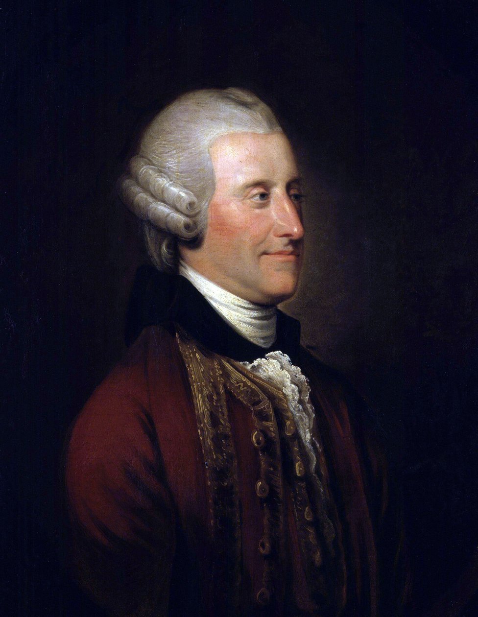 John Montagu, 4:e earl av Sandwich, ca 1764 av Johan Joseph Zoffany