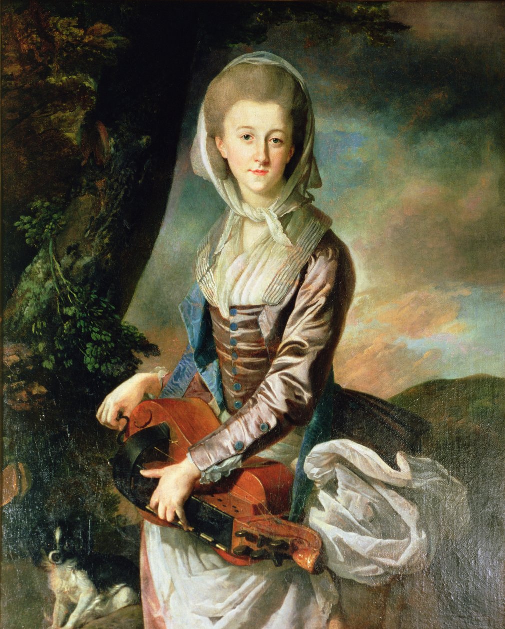 Miss Anne Gore som savoyard, 1774 av Johan Joseph Zoffany