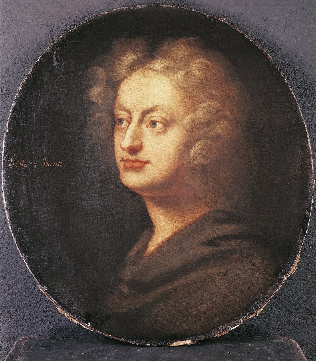 Henry Purcell, ca 1695 (olja på duk) av Johann (after) Closterman