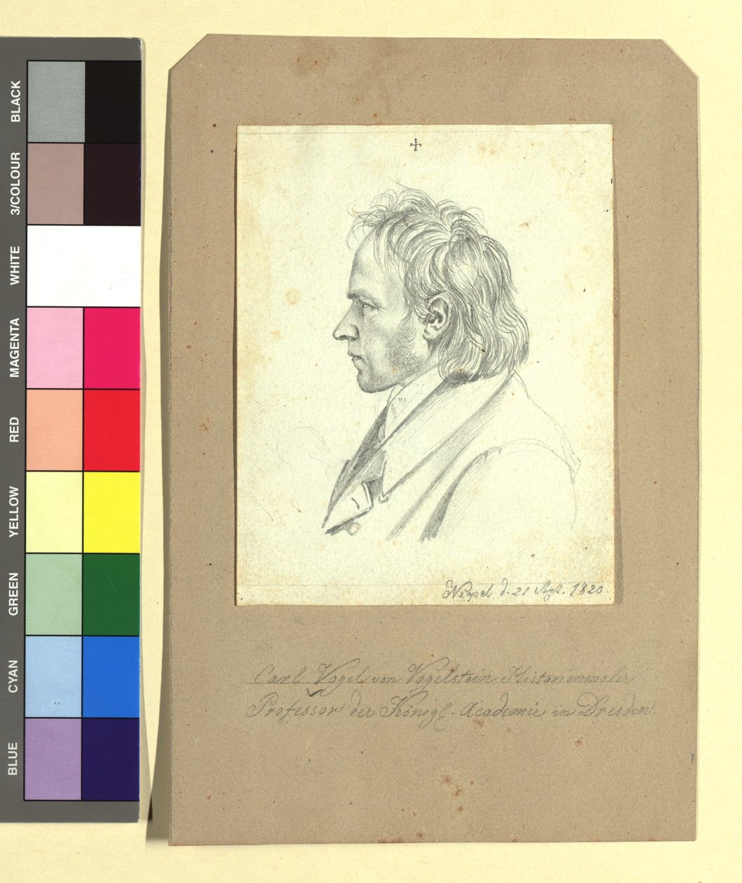 Carl Vogel von Vogelstein (1788-1868), målare av Johann Adam Klein