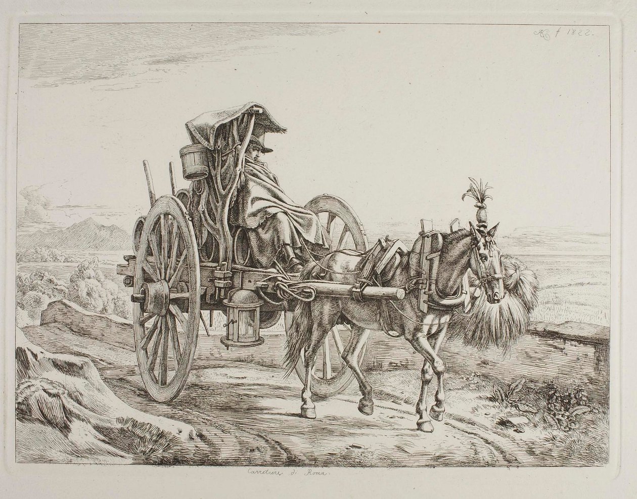 Kusk från Rom av Johann Adam Klein