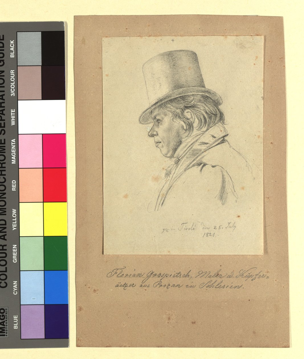 Florian Grospietsch (1789–efter 1833), målare av Johann Adam Klein