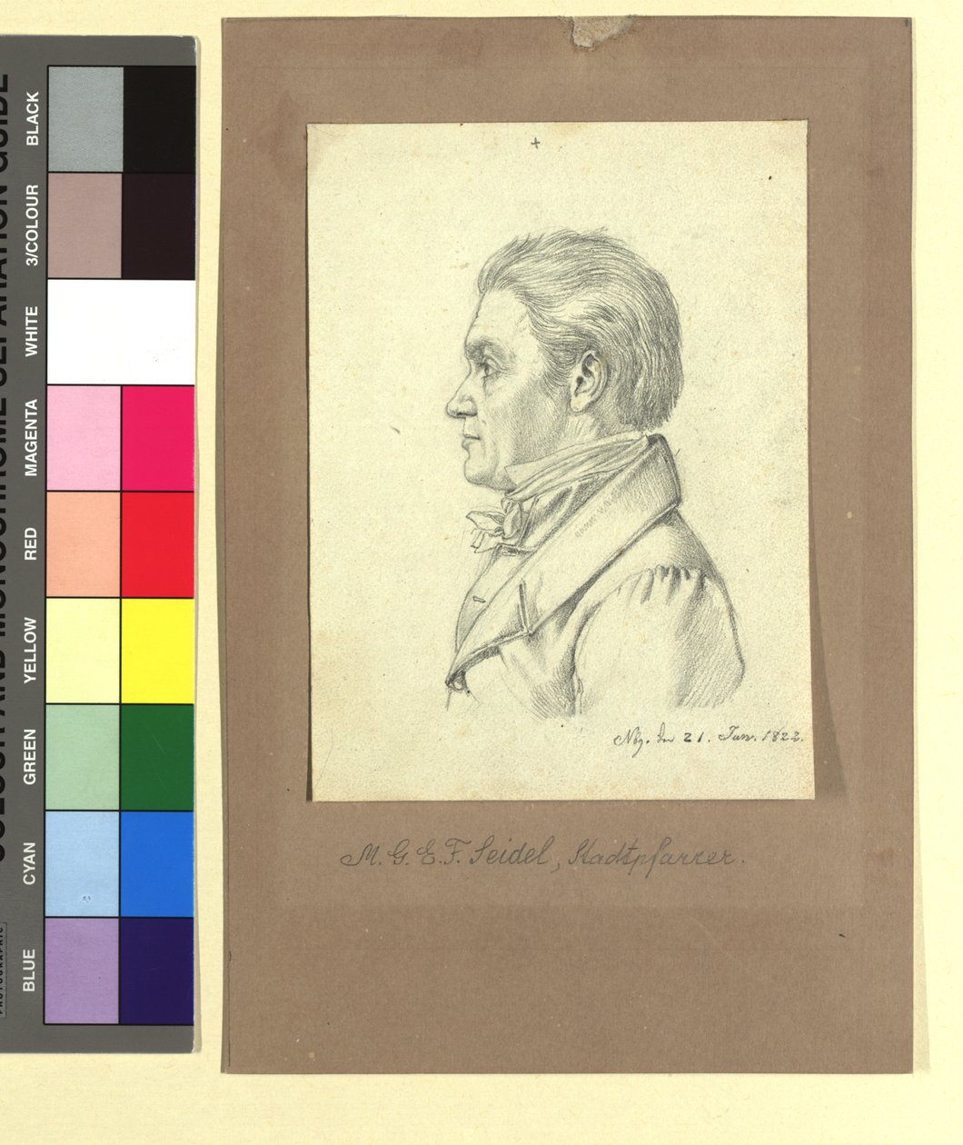 Gotthold Emanuel Friedrich Seidel (1774-1838), präst i Nürnberg av Johann Adam Klein
