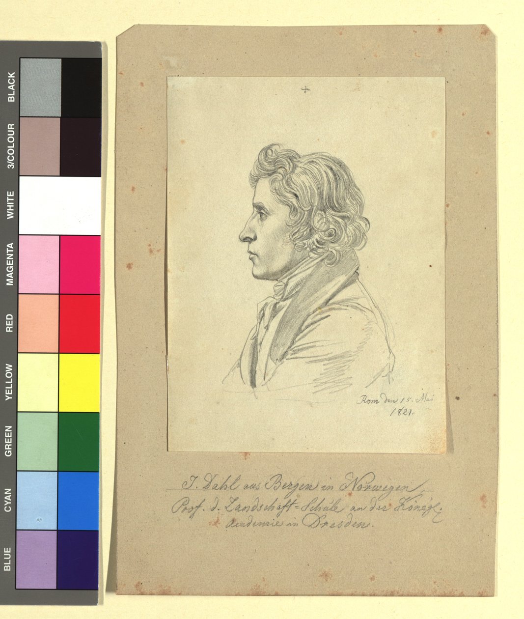Johan Christian Clausen Dahl (1788–1857), målare av Johann Adam Klein