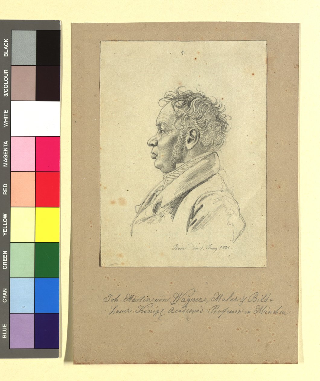 Johann Martin von Wagner (1777-1868), målare av Johann Adam Klein