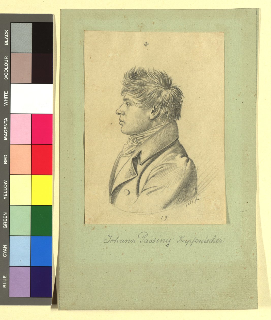 Johann Nepomuk Passini (1798-1874), målare av Johann Adam Klein