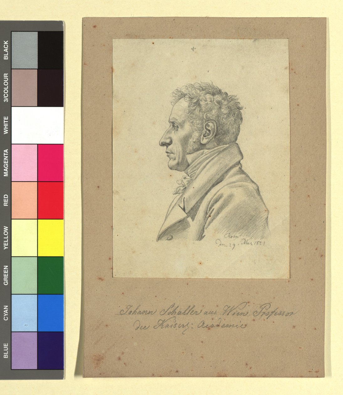 Johann Nepomuk Schaller (1777–1842), skulptör av Johann Adam Klein